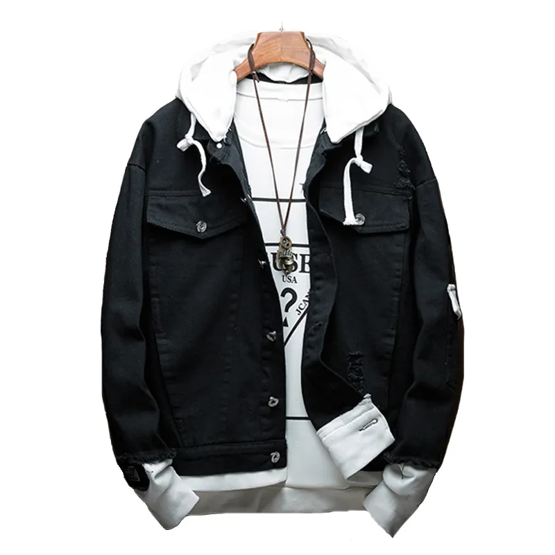 Men's Warm Hooded Winter Jacket Coat Oversized Street Hip