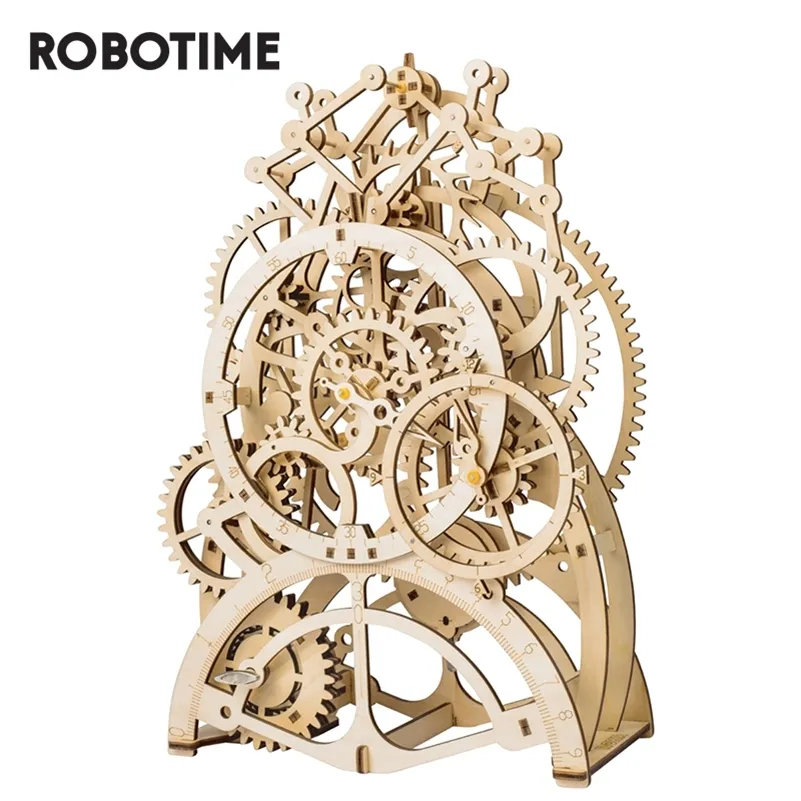 Puzzle 3D en bois Kits de modèles mécaniques - ROBOTIME Boîte à musique