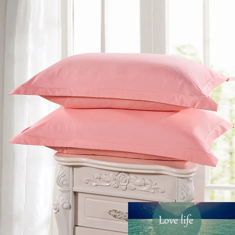 1 Piece Pillow Case Cover Jade Färg Kort Stil 100% Polyester Pillowcases Sovrum Använd kudde Fodral 48cm * 74cm xf336-9