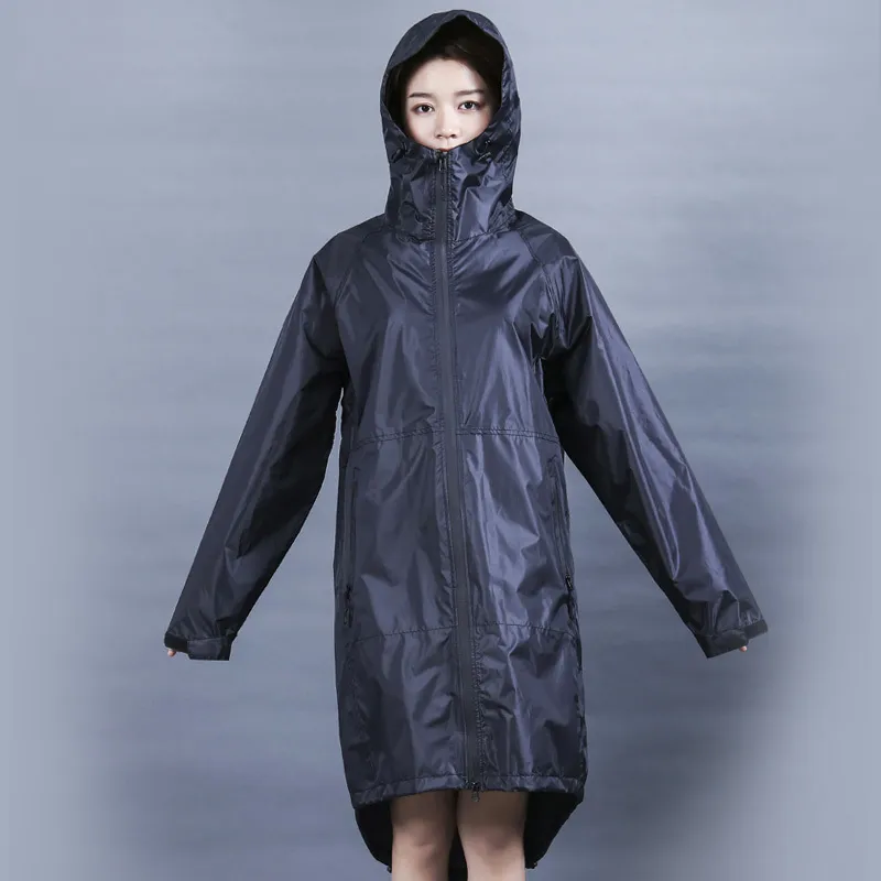 Big size rain best sale coat