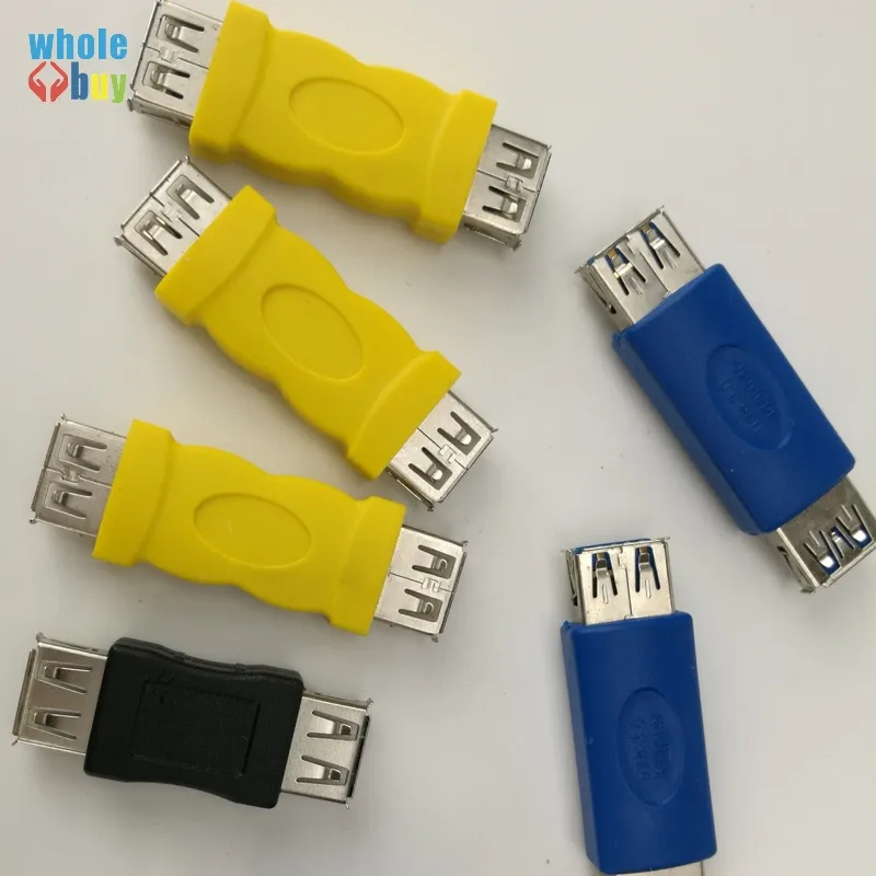 USB 3.0 USB 2.0 адаптер Тип разъема женщины к Женскому Coupler Changer разъему Прочной для ПК портативного компьютера