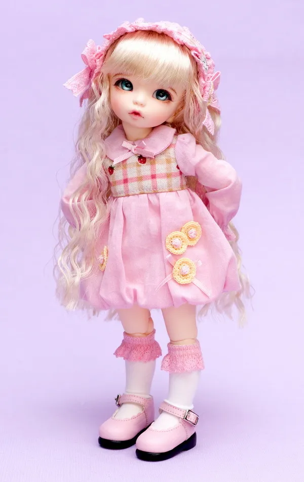 Bjddoll 1 / 6ante bjd pop pseudoniem gratis oog mode vrouwelijke model wedergeboorte geschenk speelgoed LJ201031