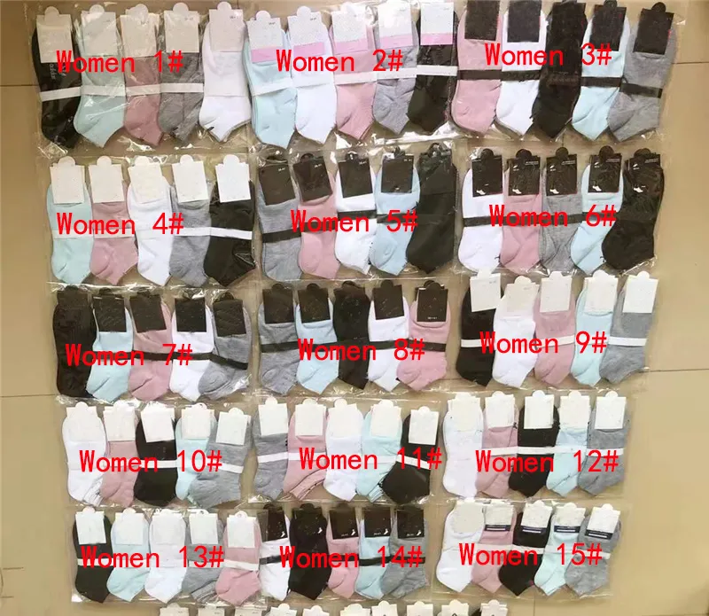 Fashion Mens and Womens Four Seasons Pure Cotton Ankle Short Socks Breathable Outdoor Leisure 5 Colors Business Socks