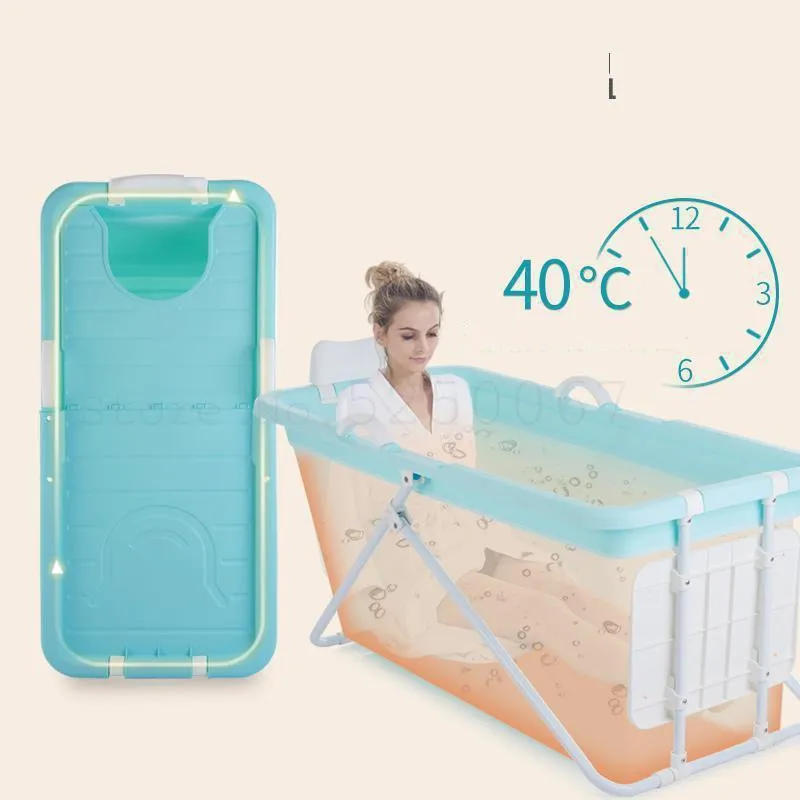 Extra grande baignoire adultes baignoire adulte portable pliable