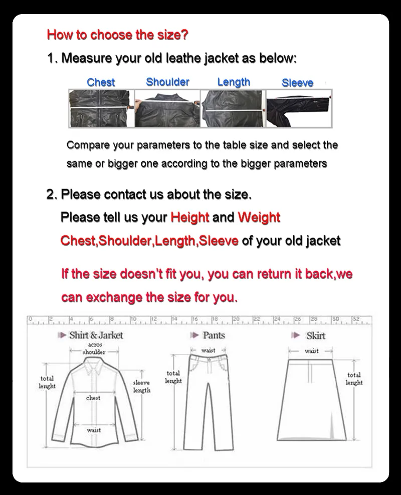 3 how to choose the size 2