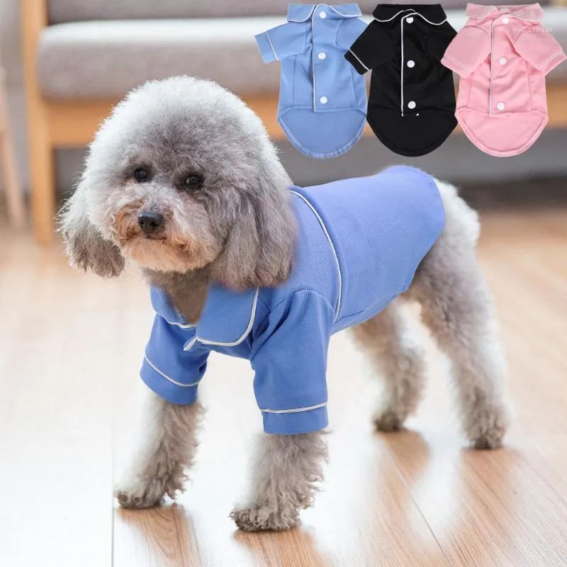 Vêtements pour chiens Pyjamas de chat confortables Chiot Chaton Vêtements de couchage Intérieur Petits chiens moyens Chats Bathrob Accessoires pour animaux de compagnie1