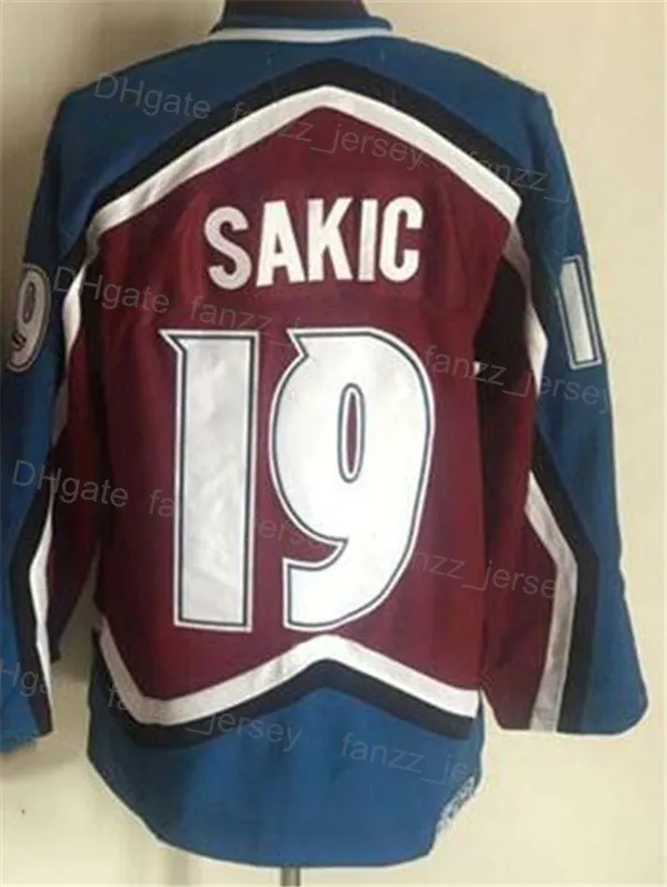 Patrick Roy Burgundy Home Jersey
