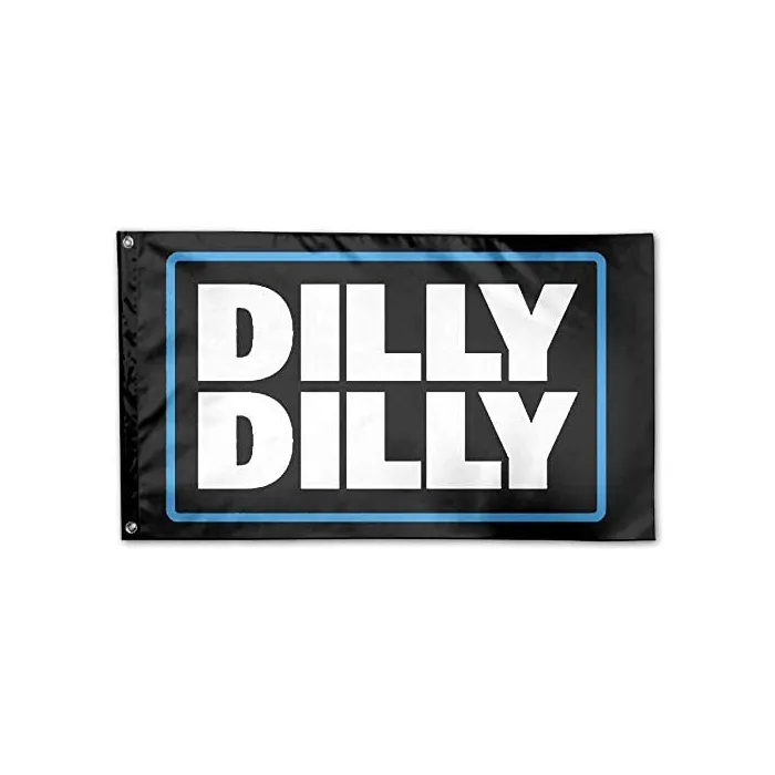 3x5 Dilly Dilly Flag - Bandiere di birra fresca, doppia cucitura, uno strato con sanguinamento dell'80%, spedizione gratuita