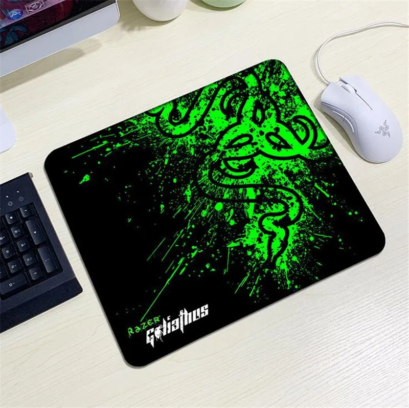 Nowy Razer Mouse 240x200x2mm Podkładki podkładkowe SZrezerwowanie Maty Mix Kolory Do Laptopa Tablet PC DHL za darmo