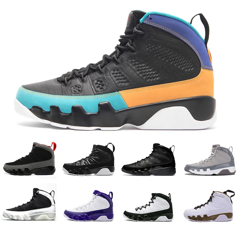 Fashion Dream It 9 Mens Basketball Shoes Gym Red Bred Citrus The Spirit