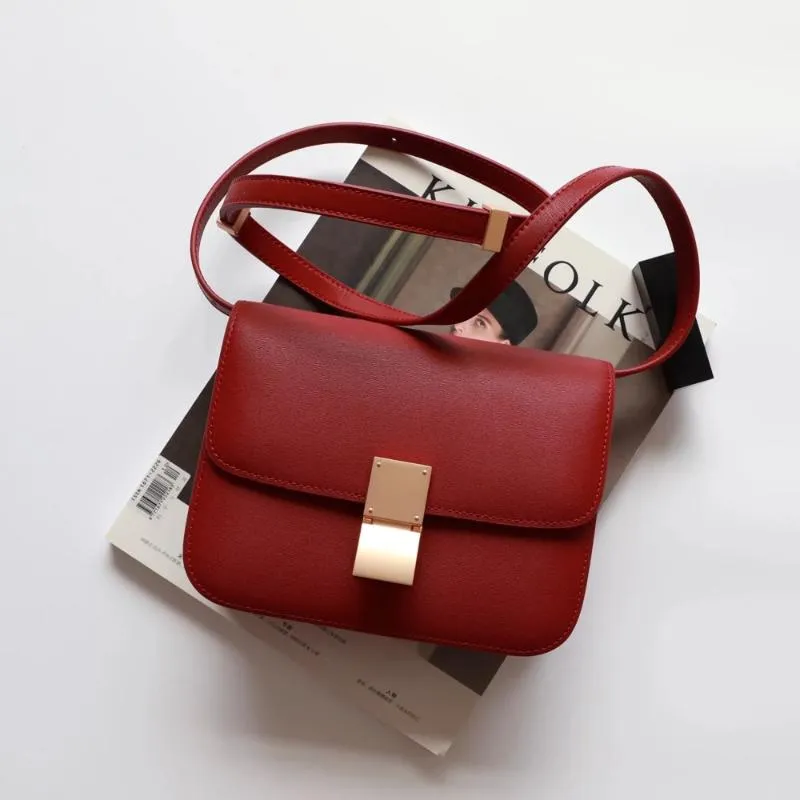Genuine Leather Crossbody Bags for Women High Quality Ladies Shoulder Bag Luxury Designer Fashion Handbag