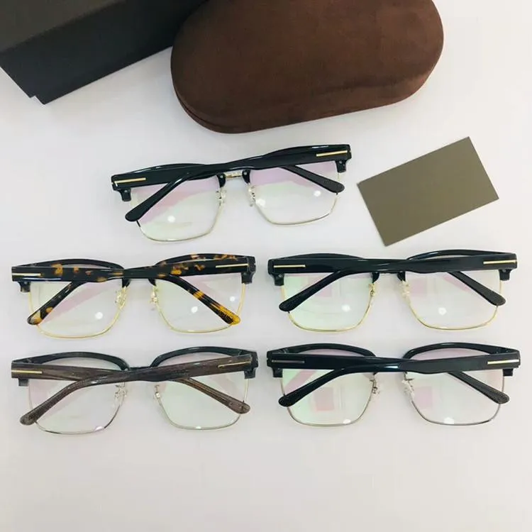 Newarrival high quality eyeglass business eyebrow unisex frame 58 20 140 imported plank metal frame for prescription glasses OEM outlet