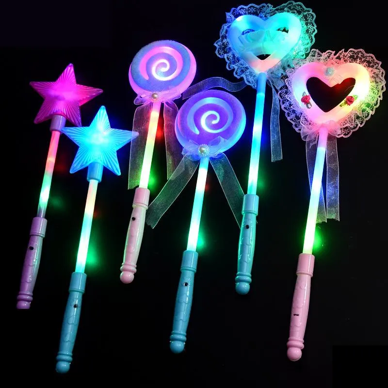 LED Party Gift Hair Braid Glowing Luminescent Hairpin Novetly Girls Hair Ornament New YearChristmas Decoration for Kids