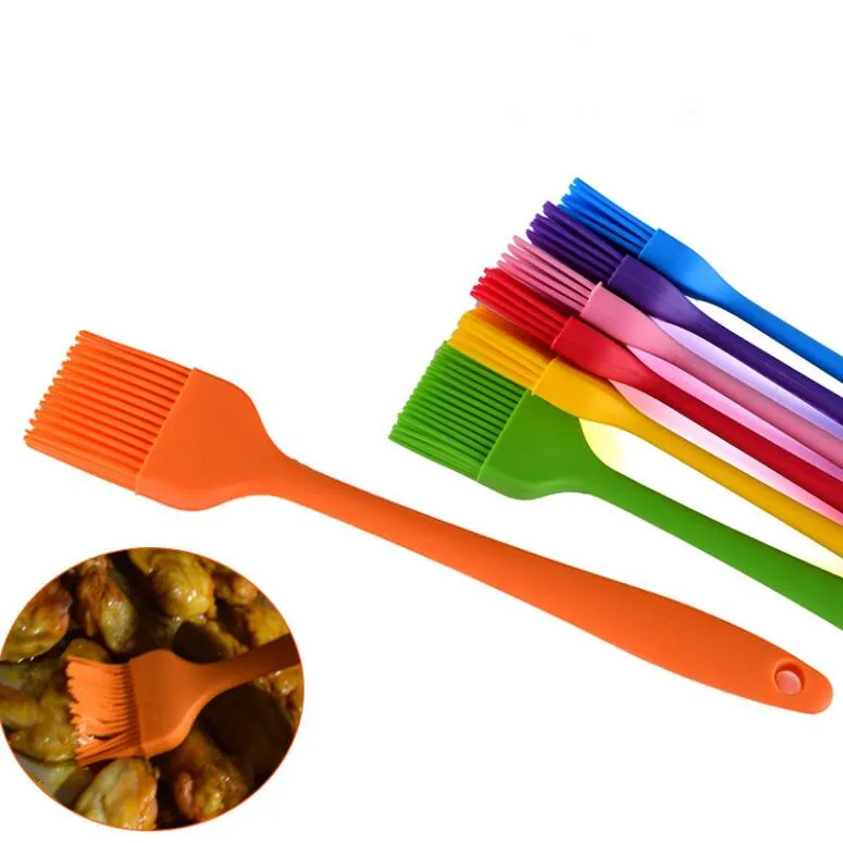 Spazzola per olio Spazzole in silicone Spazzole resistenti alle alte temperature Cucina Spalmatura di salse Condimenti Utensili per barbecue Accessori per la cucina ZYY503