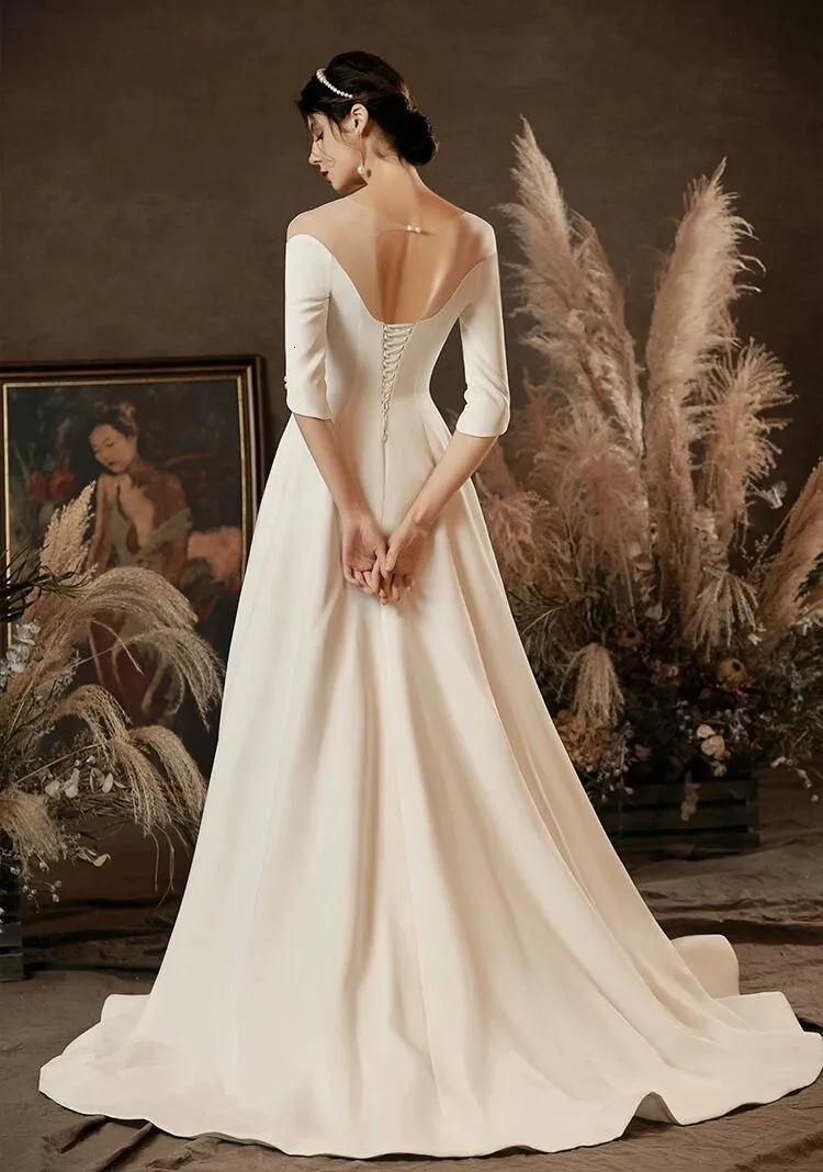 2021 فستان جديد، فستان الزفاف VWN0