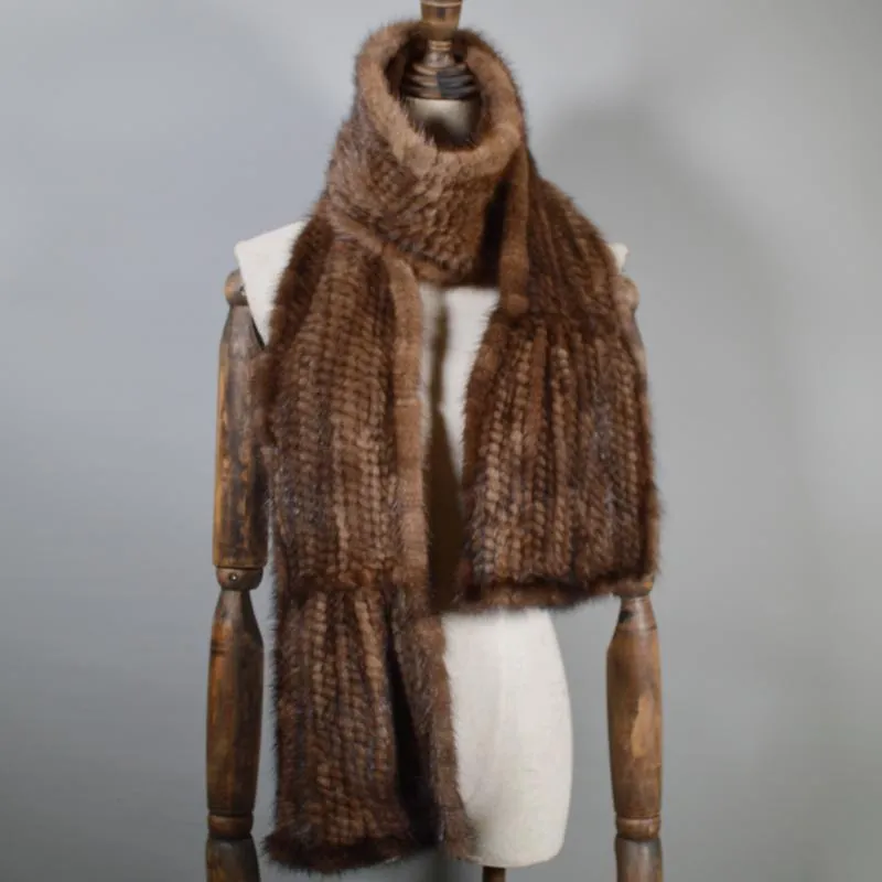 2020 Горячая распродажа длинный стиль реальный шарф зимний теплый настоящий настоящий шаль женские вязаные кольца шарфы