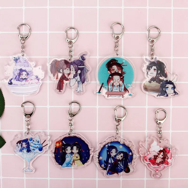 Mo Dao Zu Shi Keychain Cosplay Accessories Chen Qing Ling The Founder of Diabolism Grandmaster of Demonic Cultivation Keyring