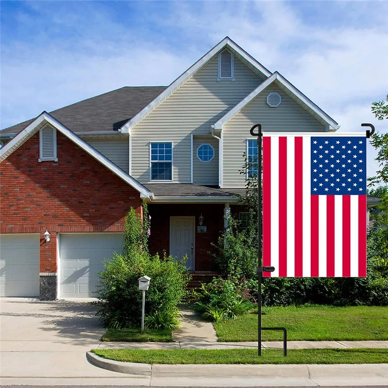 Americana House Flags Flagpole Metal Flag Pole Holder Halloween