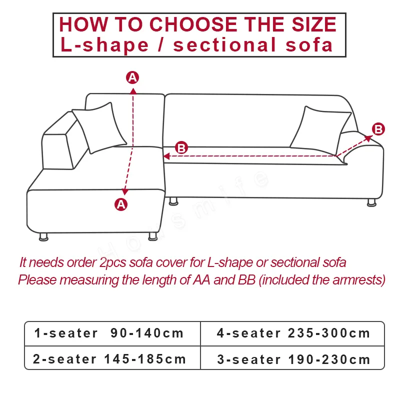 Elastic Sofa Covers For Living Room L Shaped Sectional Corner Chaise Longue  Sofa Need Buy Geometric Sofa Cover Slipcovers LJ201216 From Cong08, $16.08