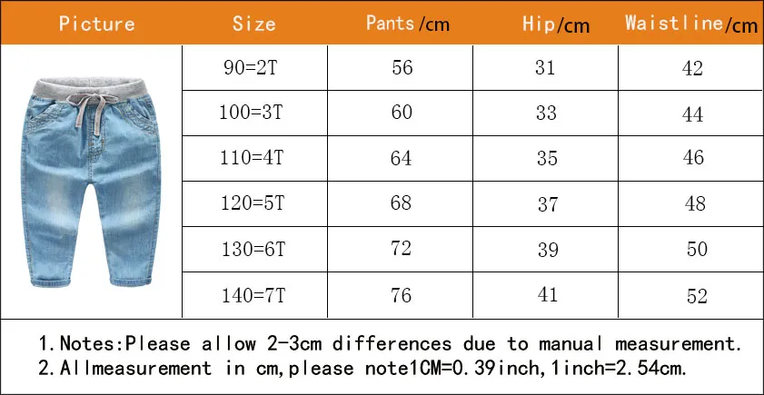 Size Chart8-Recovery of