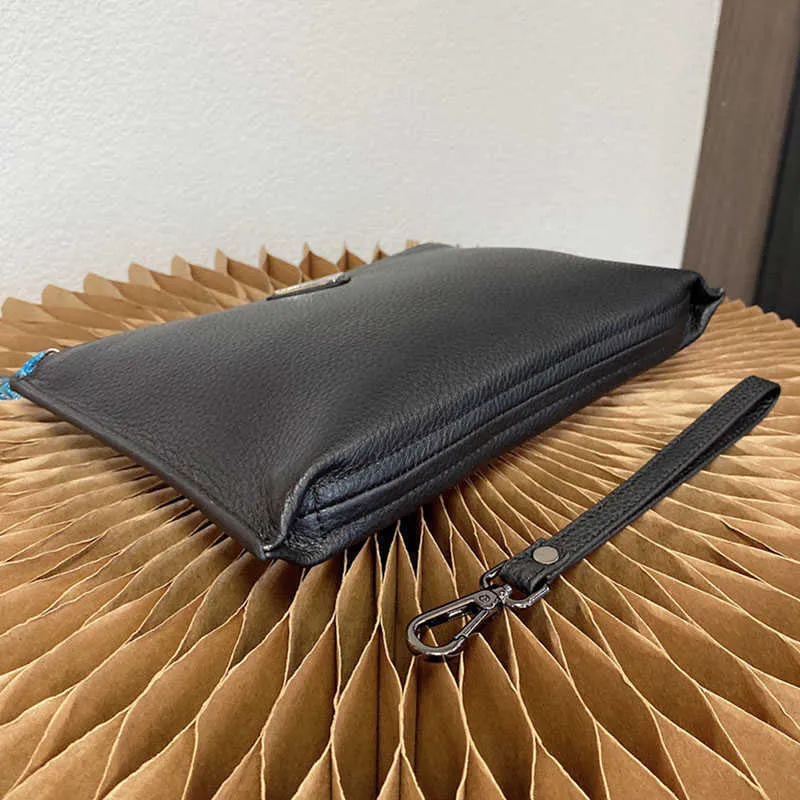 バッグショーコムフォート012022ファッションメンブラッククラッチバッグラックスゥリスデザイナーハンドバッグ高品質のハンドバッグレザーアートワーク財布コインホルダーハンドバッグ