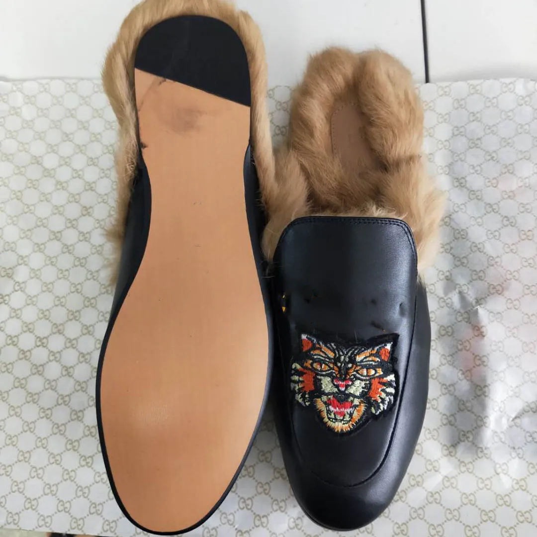 Gucci scarpe deals con pelliccia