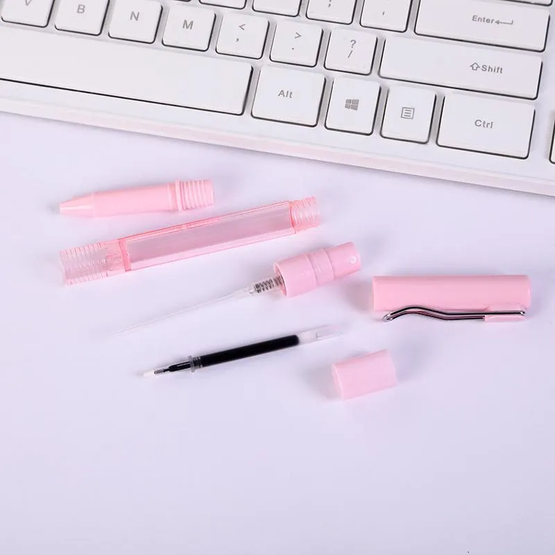 Multi-function Spray Ballpoint Pen Epidemic Disinfectant Stationery Student Writing Test Prize Business Advertising Gift Points Purchase Gift Pens