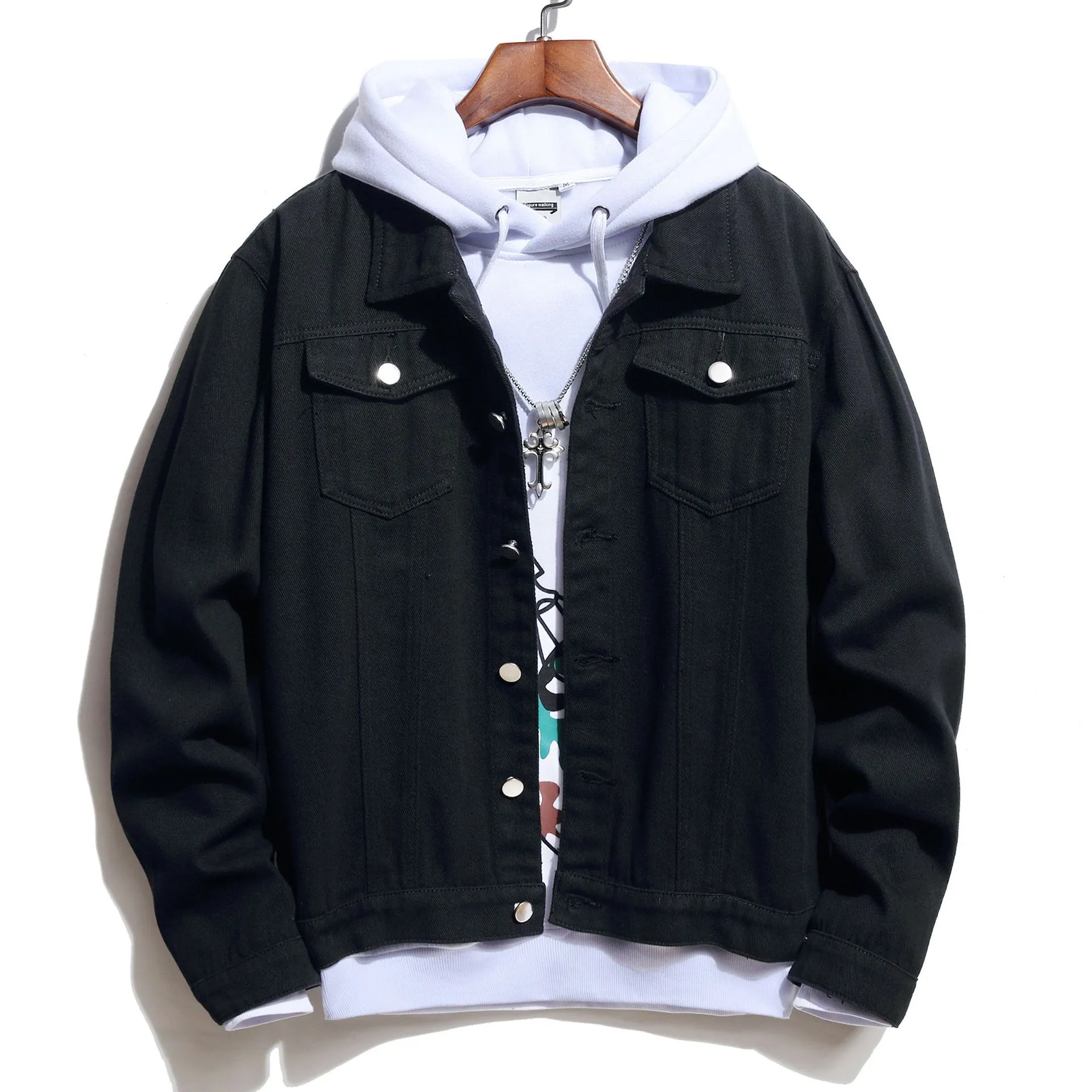 Club factory denim sales jacket
