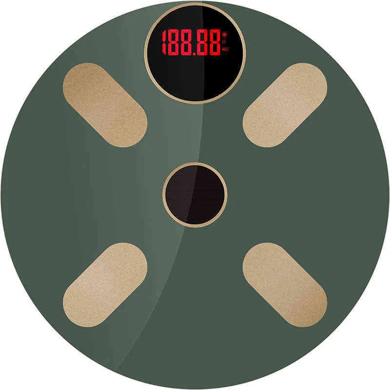 Digital Balance Weight Scale In Spanish Bathroom Body Composition