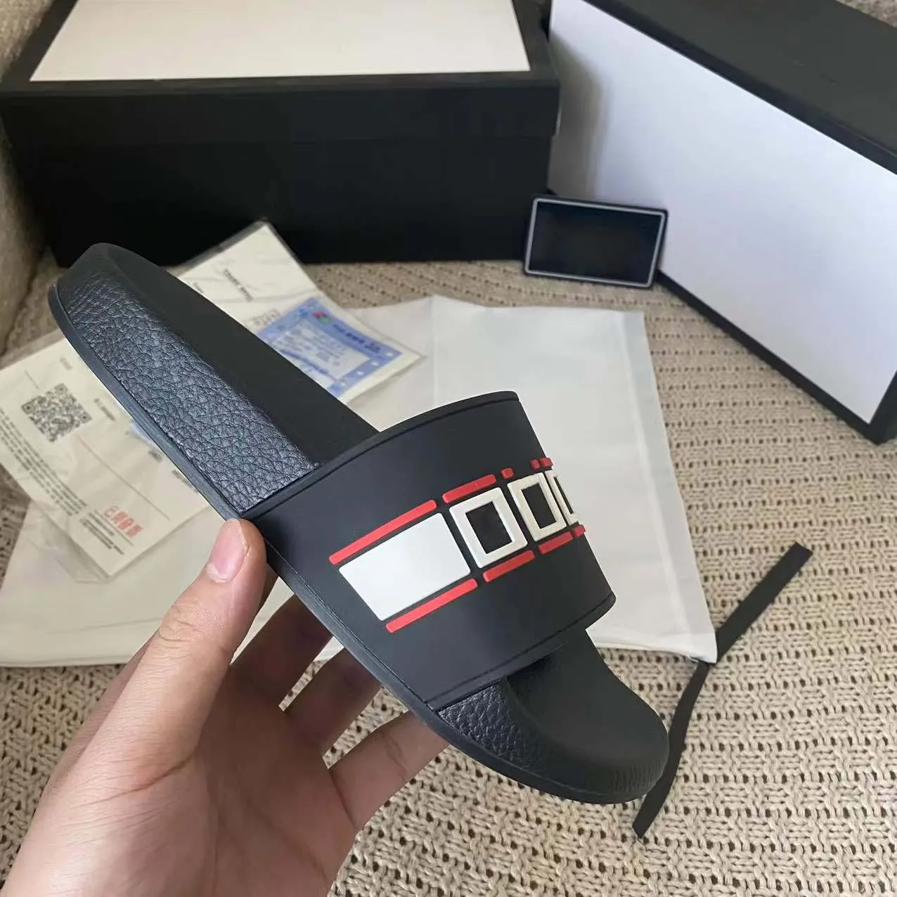 Designer Slides Women Man Slippers Luxury Sandals Brand Sandals