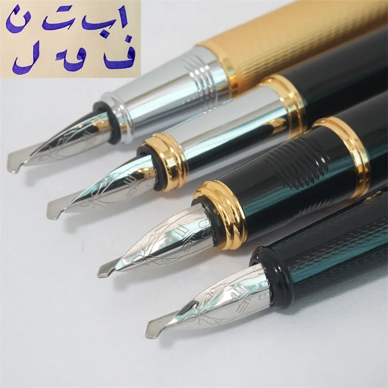 Венера все - металлический фонтан ручка Gothic Art Pen арабский персидский Mijit Calligraphy черный золотой 5 мм многофункциональный подарок Nib T200115