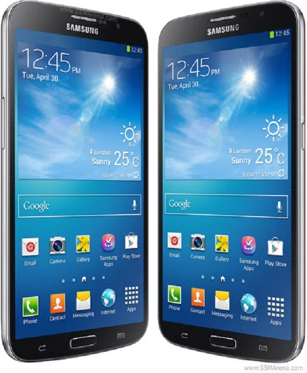 Samsung GALAXY Mega 6.3 I9200 GSM 3G débloqué Dual Core 1,7 GHz RAM 1,5 Go ROM 16 Go 8MP Android téléphone remis à neuf