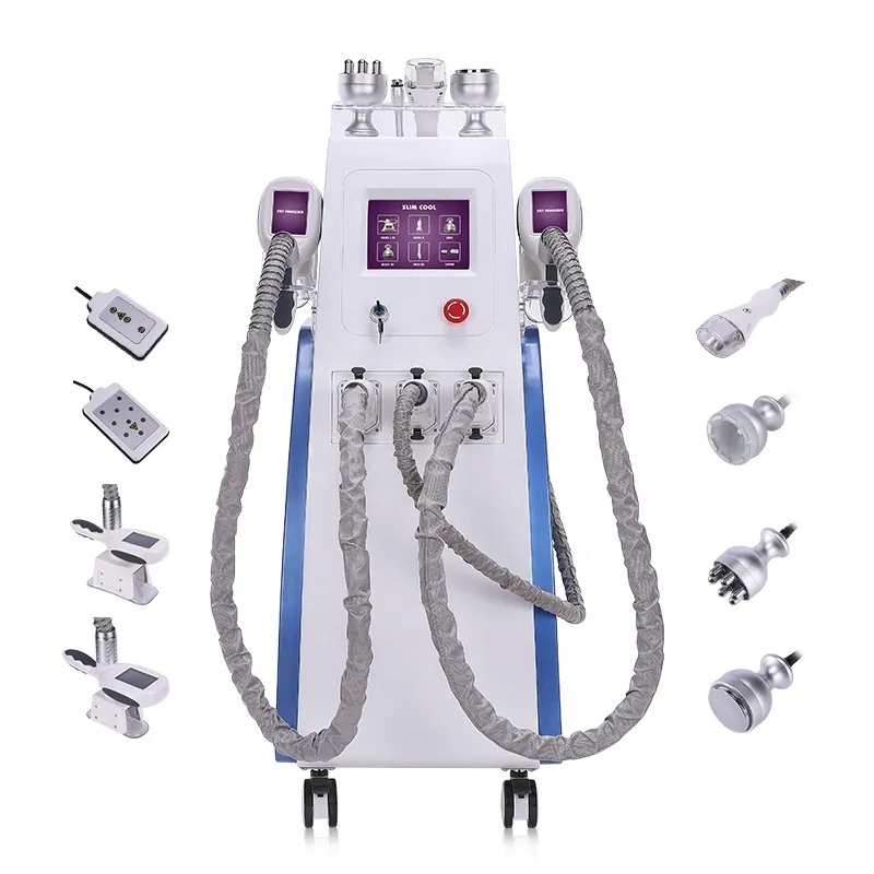 En İyi Etkili Yağ Yağ Donma Cihazı Azaltır Cryolipolysis Cryolipolysis + Kavitasyon + RF SPA Yağ Dondurucu Kullanımı Cryolipolysis Zayıflama Makinesi