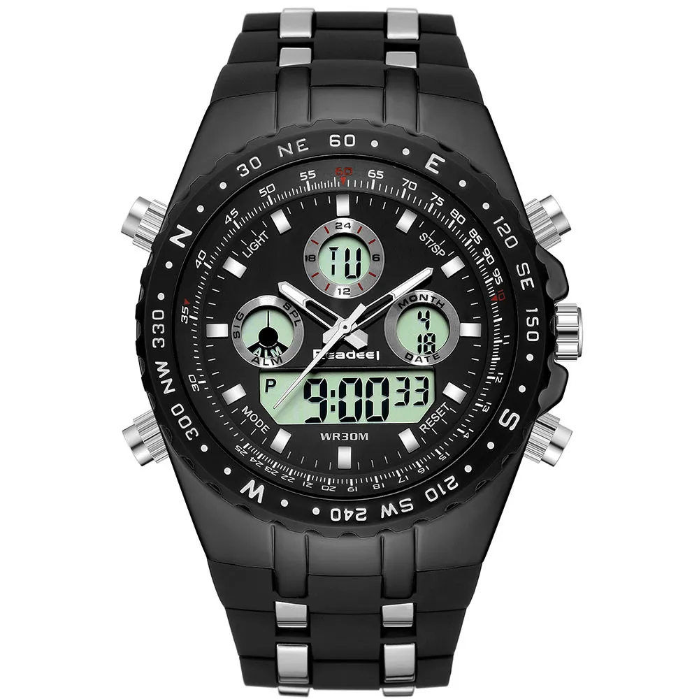 Readeel Military Waterproof Sport Quartz Wristwatch Sport For Men