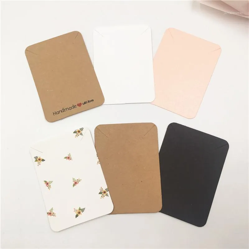 Factory Outlet Jewelry Packaging Card Kraft Paper Necklace Set Card Jewelry Packaging