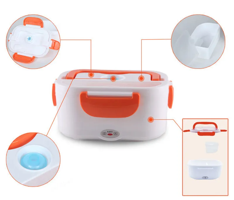 Electric lunch box can be plugged in electric heating insulation multi-function cooking electronic insulation lunch box lunch box21