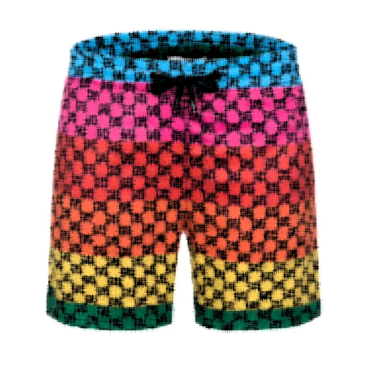 Heren shorts Summer Fashion Men Designers Shorts Snel drogen Swimwear Printing Board Beach Pants Mens Swim Short Grootte M-XXXL T230228