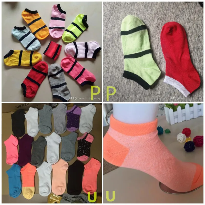 Schwarze und UN-Knöchel-Cheerleader-Kurzsocken, Unisex, Damen, Baumwolle, Sport, weiche Mischung, rosafarbene Socken auf Lager