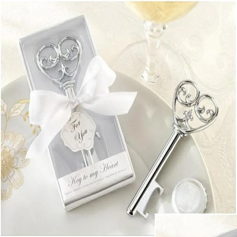 key to my love bottle opener wedding souvenir gift cheap price gift ideas party supplies