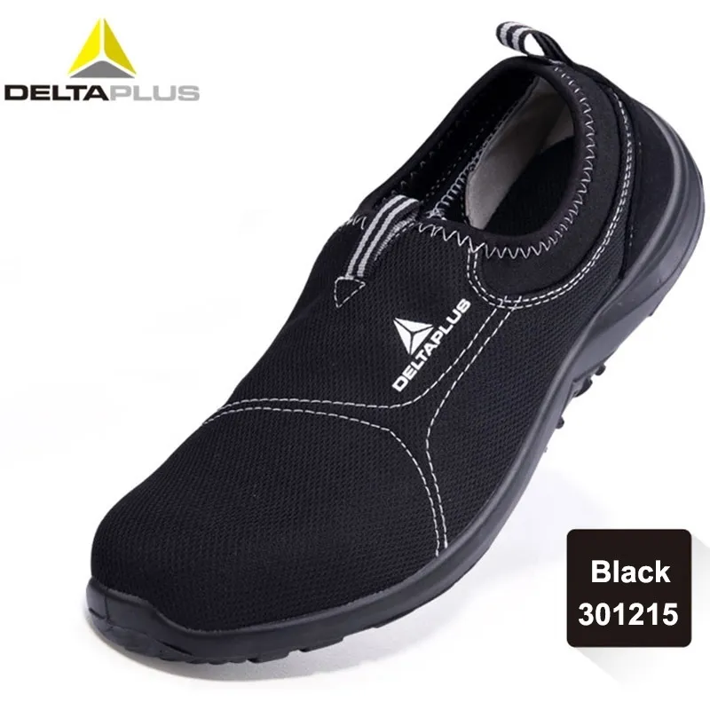 Deltaplus Emniyet Ayakkabı Yaz Nefes Çalışma Ayakkabı Çelik Toe Kap Hafif İş Anti-Smashing Koruyucu Ayakkabı Y200915