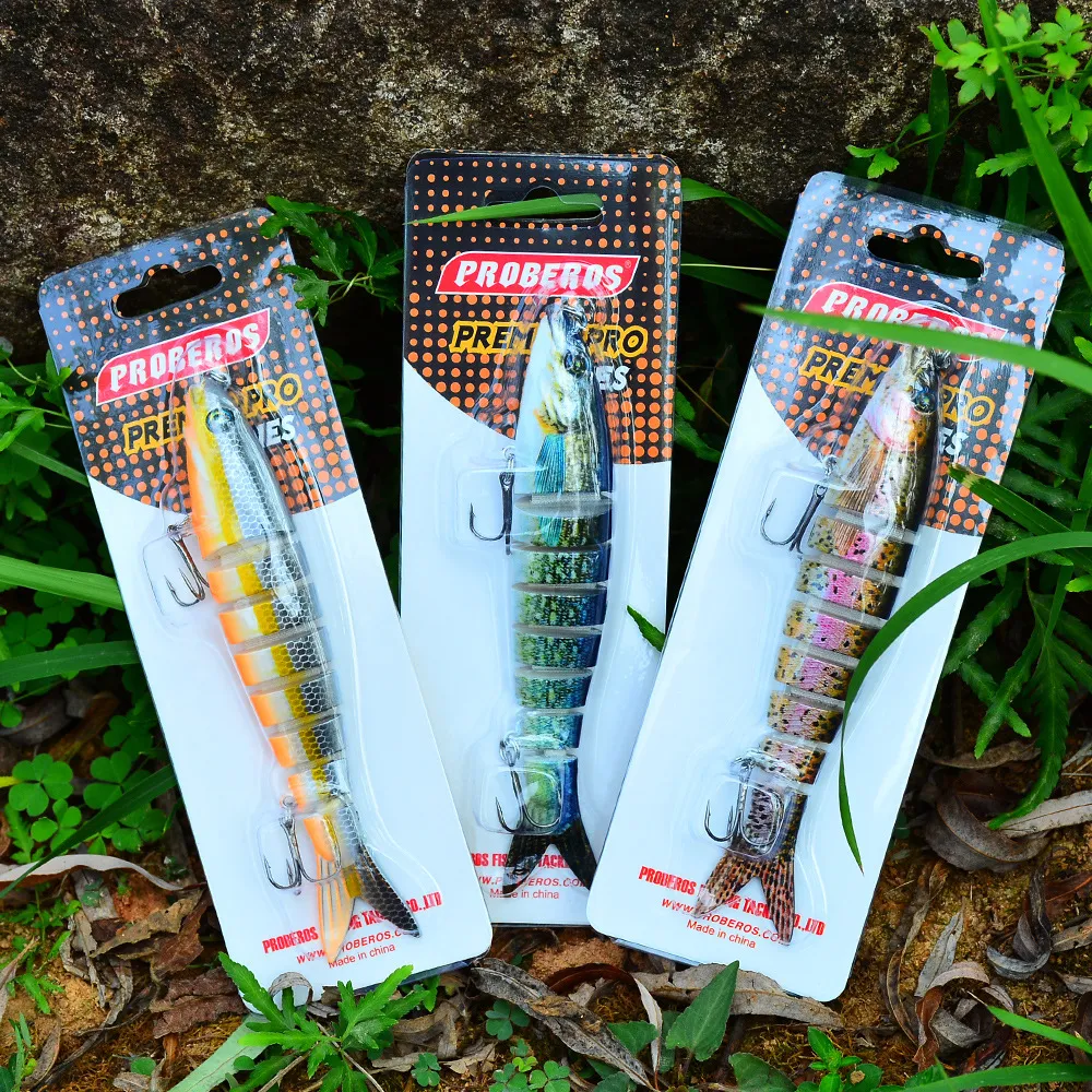 Top quality 3 color 13.5cm 19g Bass Fishing Lures Freshwater Fish Lure  Swimbaits Slow Sinking Gears Lifelike Lure Glide Bait Tackle Kits 120pcs/Lot