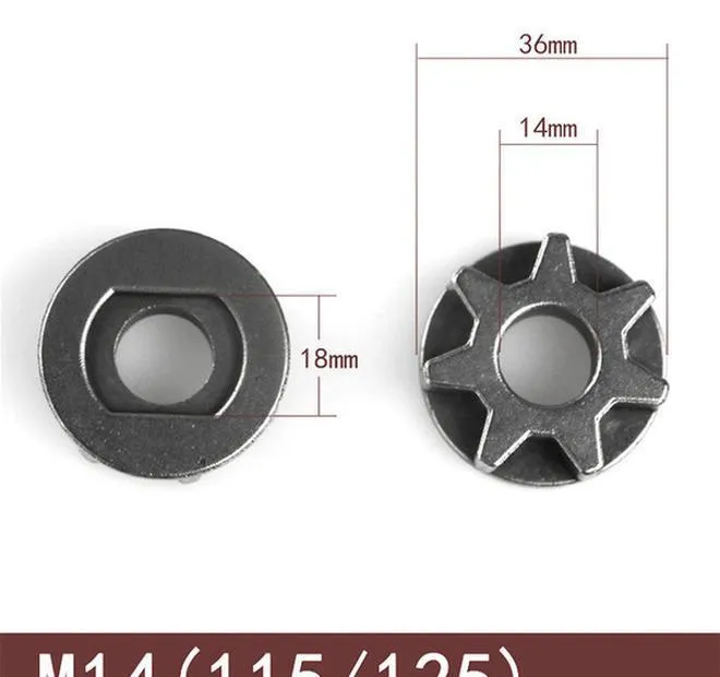 ools tool parts 10/m14/m16 chainsaw gear 100 115 125 150 180 angle grinder replacement gear sawing sprocket chain wheel for chainsaw