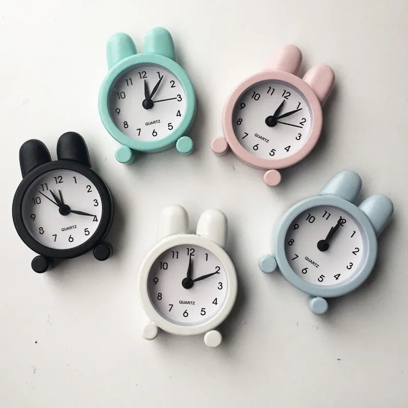 Sveglia digitale carina sveglia coniglio mini orologi regalo studente sveglia color caramella