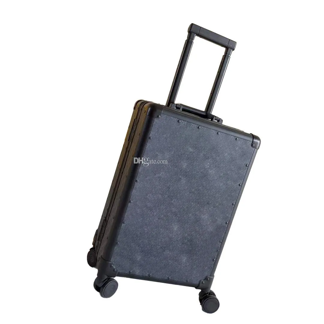 Can Custom Carry On Suitcase Classical Travel Luggage Wheels Sets Bags  Designer Suitcases For Trolley Side Unisex Trunk Quilting Briefcase Brown  Embossing Pattern From Arvinbruce, $101.53