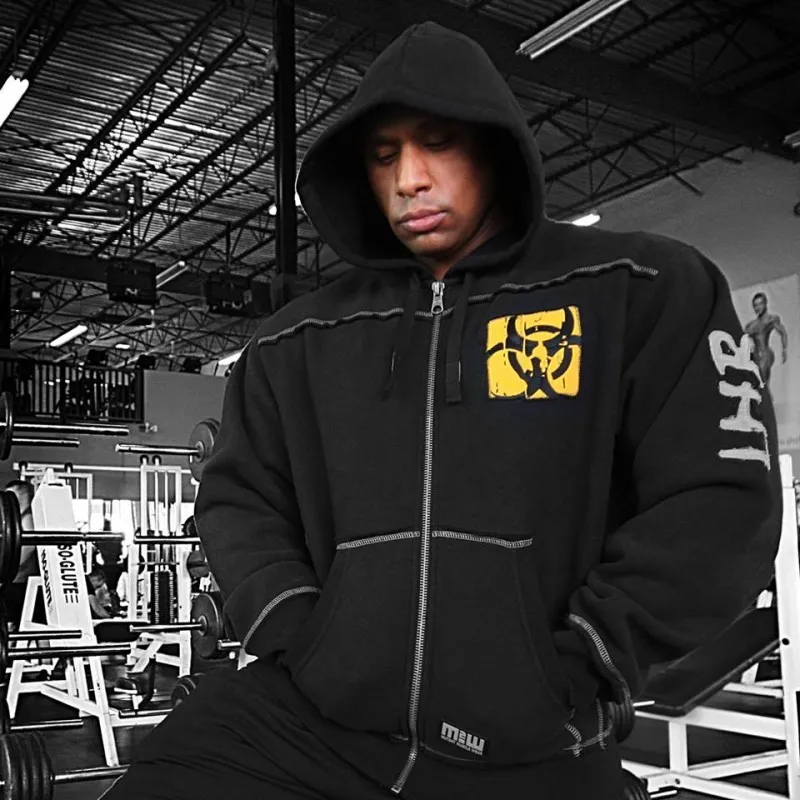 Mutant New Autumn Fitness Hoodies Brand Clothing Men Hoody pullover Casual Sweatshirt Muscle Men's Slim Fit Hooded Jackets 201020