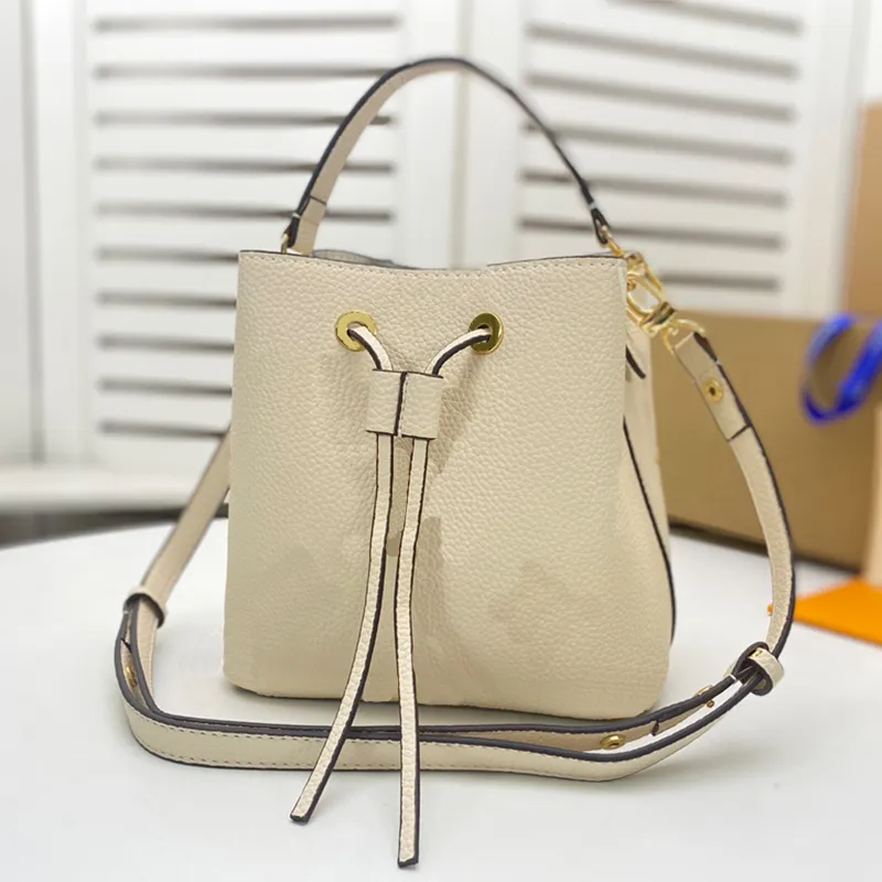 Bolsos de las señoras Bolso del diseñador Carteras bucketbag M45709 Bolsos de hombro para mujer bolsos cruzados mujeres Gran capacidad moda clásica Monedero de alta calidad