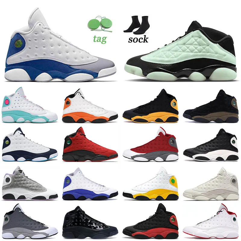 Top OG Jumpman 13 13s XIII Basketball Shoes French Blue Singles