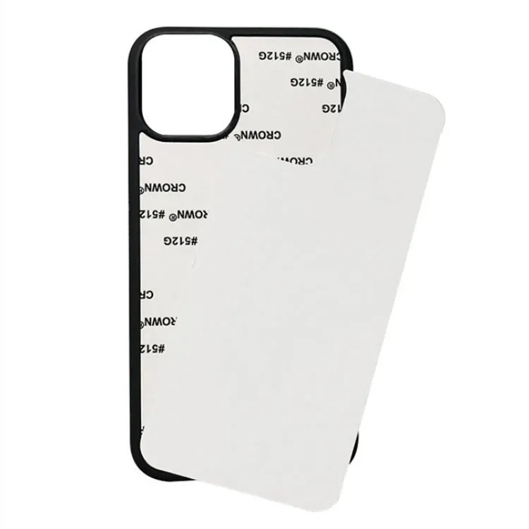 Custodia per sublimazione 2D al dettaglio da 30 pezzi per iPhone 13 PRO XR X Custodia in silicone TPU + PC per stampa a trasferimento termico con foglio di alluminio per 14 PLUS PRO MAX