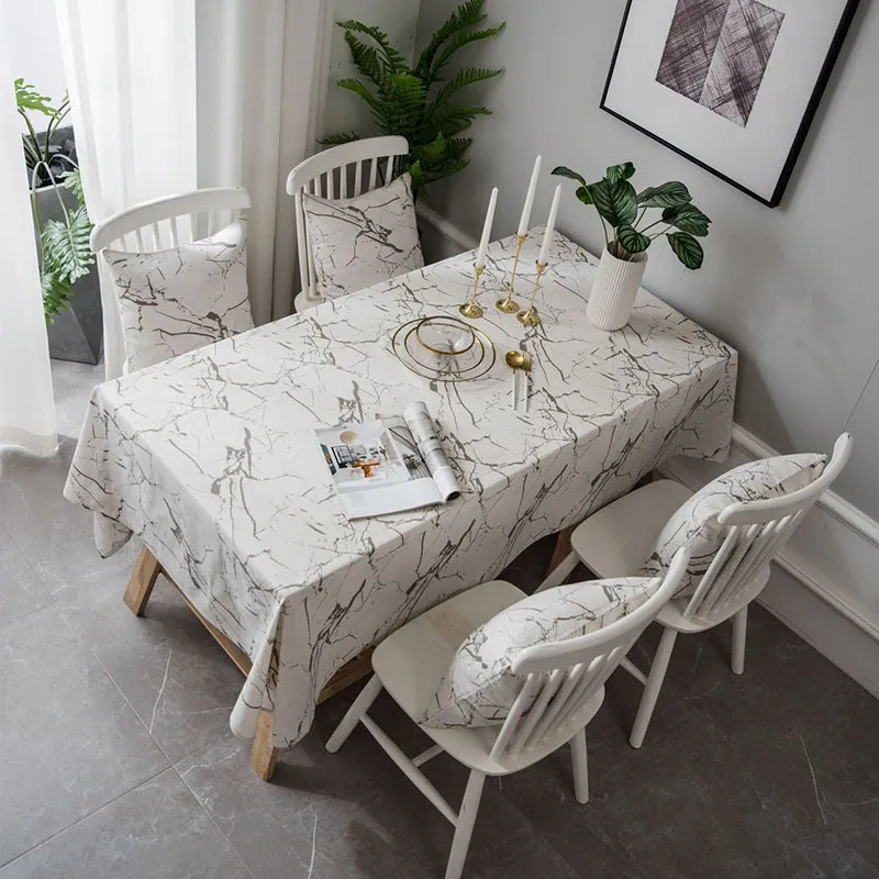 Tovaglioli In Tessuto Effetto Marmo Grigio | Set Da 4 | 50x50 Cm | Lavabili In Lavatrice | Per Matrimoni E Cene