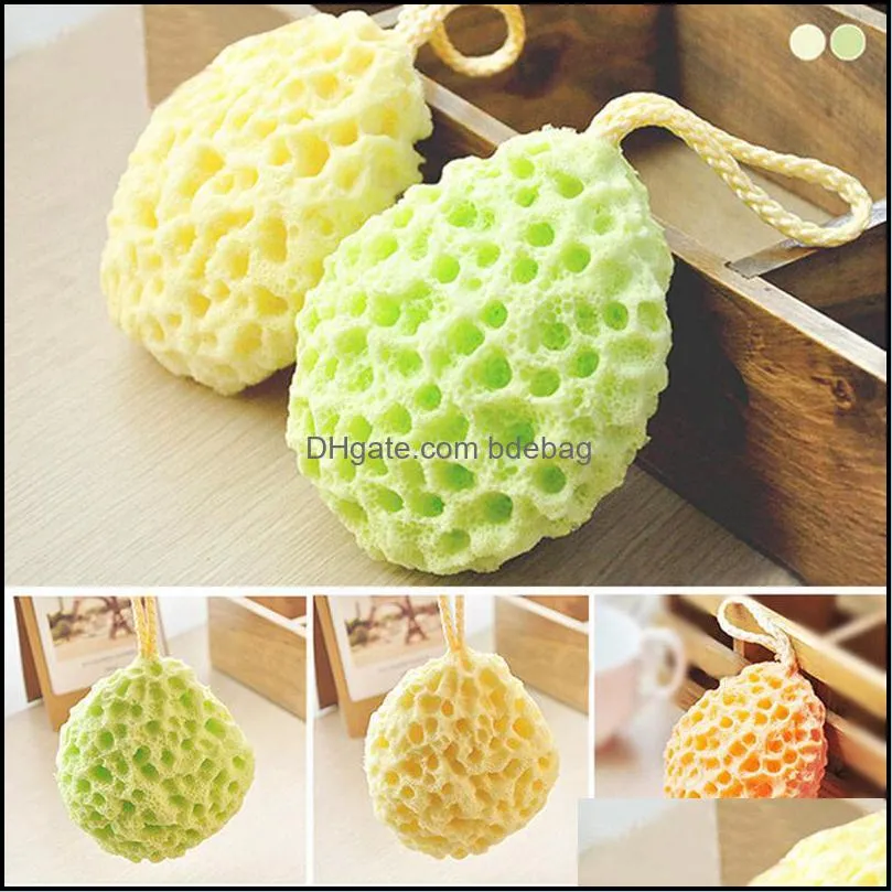 Bath Shower Sponge Loofah Mesh Brush Ball Scrub Soft Spa Body Sponges Power Cleaning Tools Towels Flower CT361 Factory price expert design Quality Latest